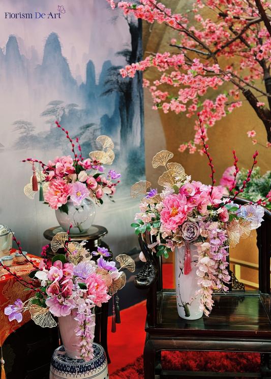春 喜 福 | Vase Flowers