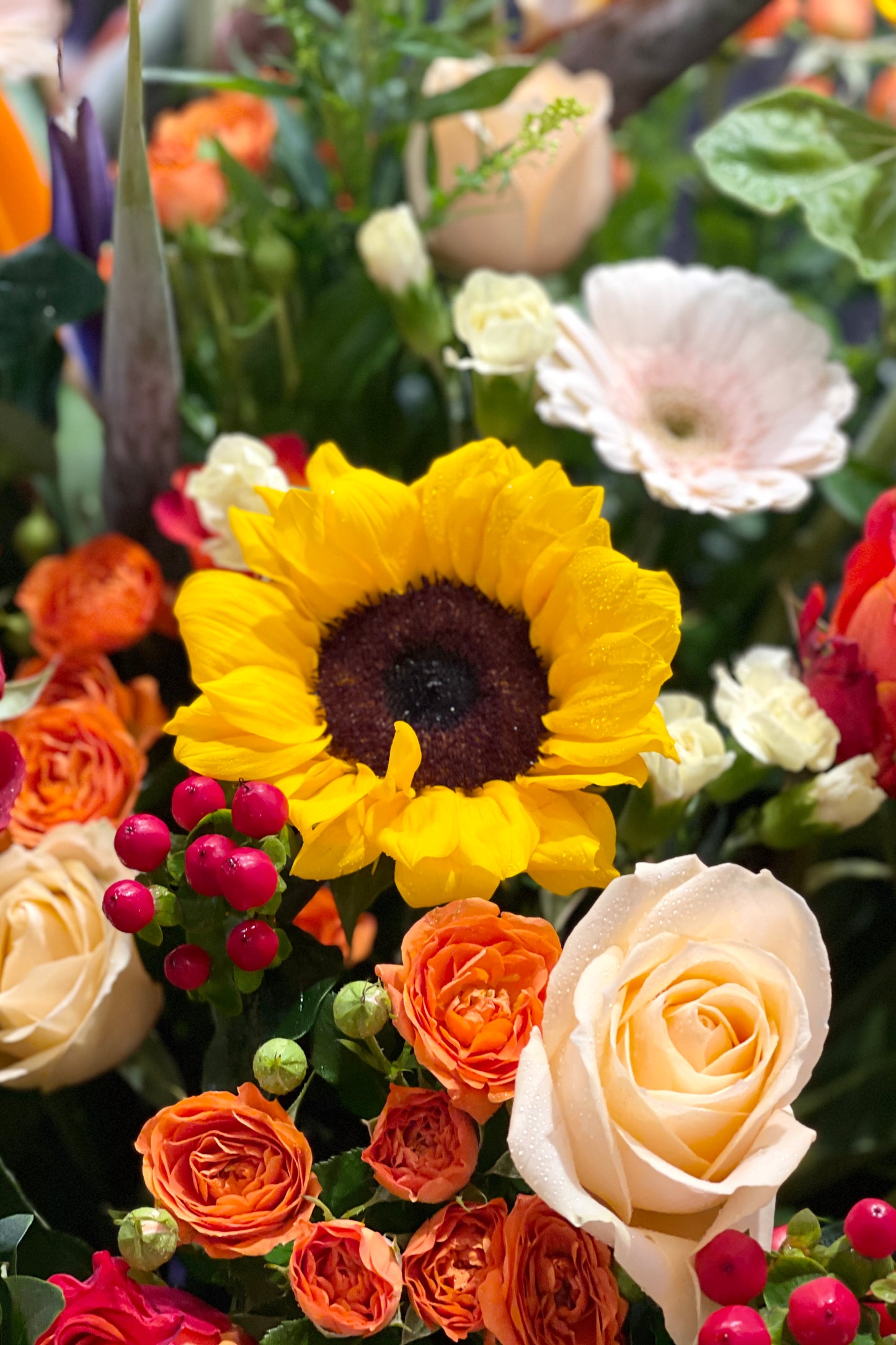 Sunflower Symphony Opening Stand | Flower Stand