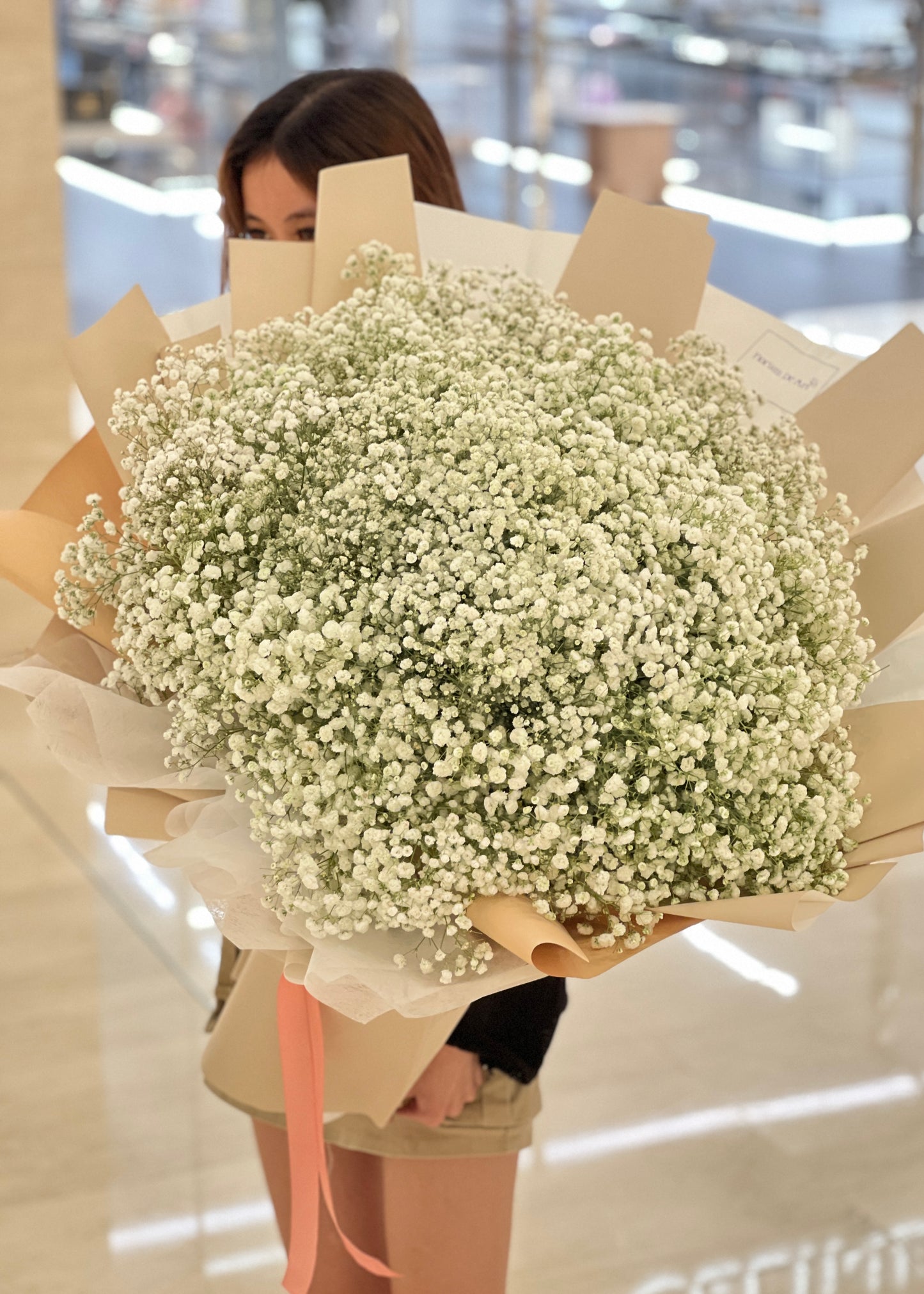 Winter Baby Breaths | Giant Flower Bouquet