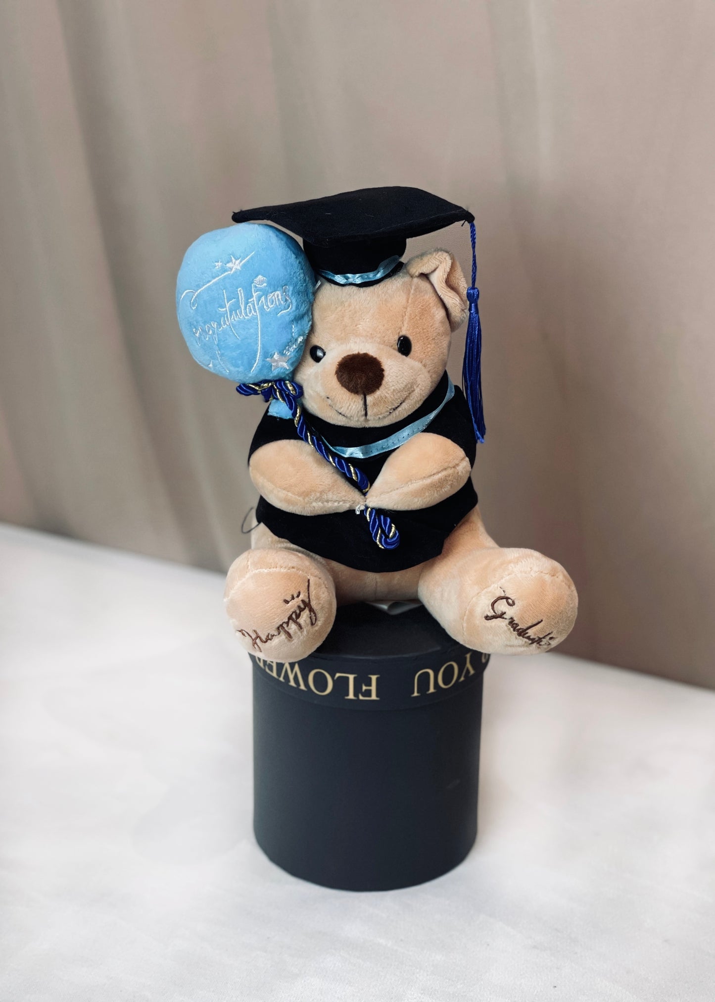 Congratulations Balloon Graduation Bear