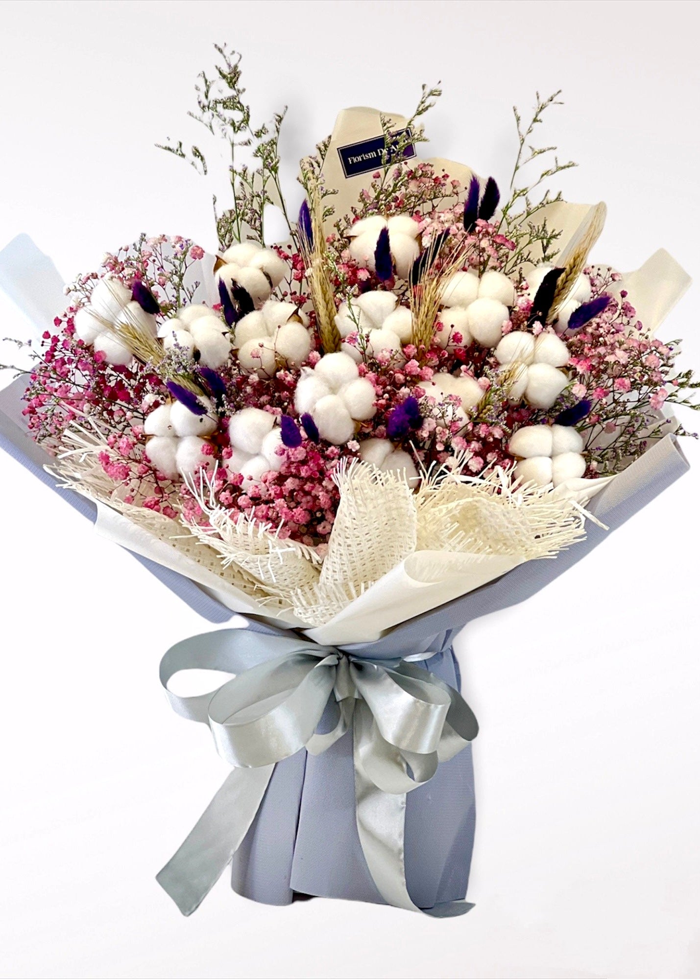 Cherry Snowflakes | Dried Flower Bouquet