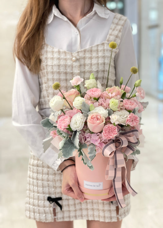 Fancy in Pastel Pink | Flower Box