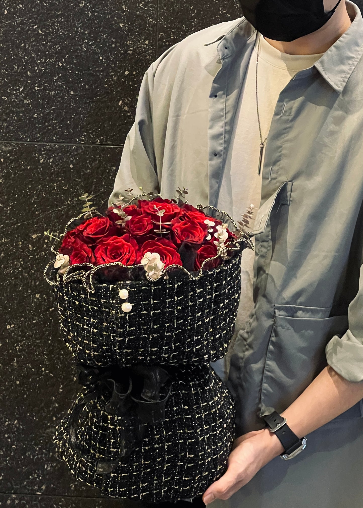 Roses Lá "Channel" | Premium Bouquet