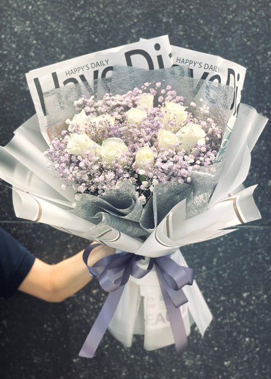Silver Dream | Hand Bouquet