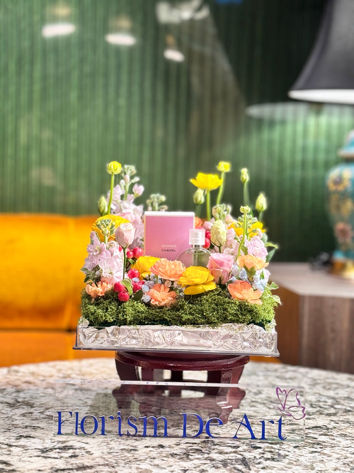 Garden Symphony with Chanel Perfume