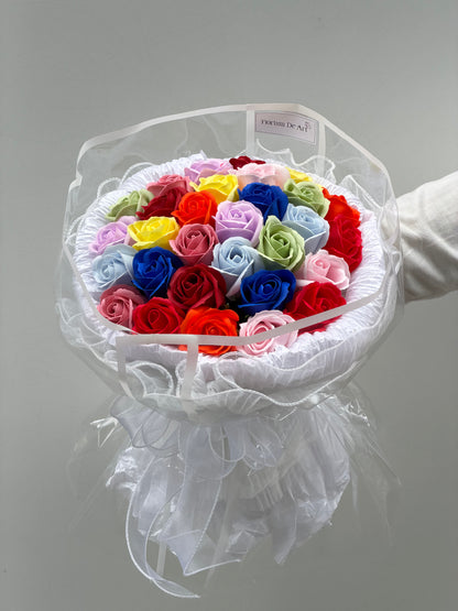 Rainbow Luxe Soap Bouquet