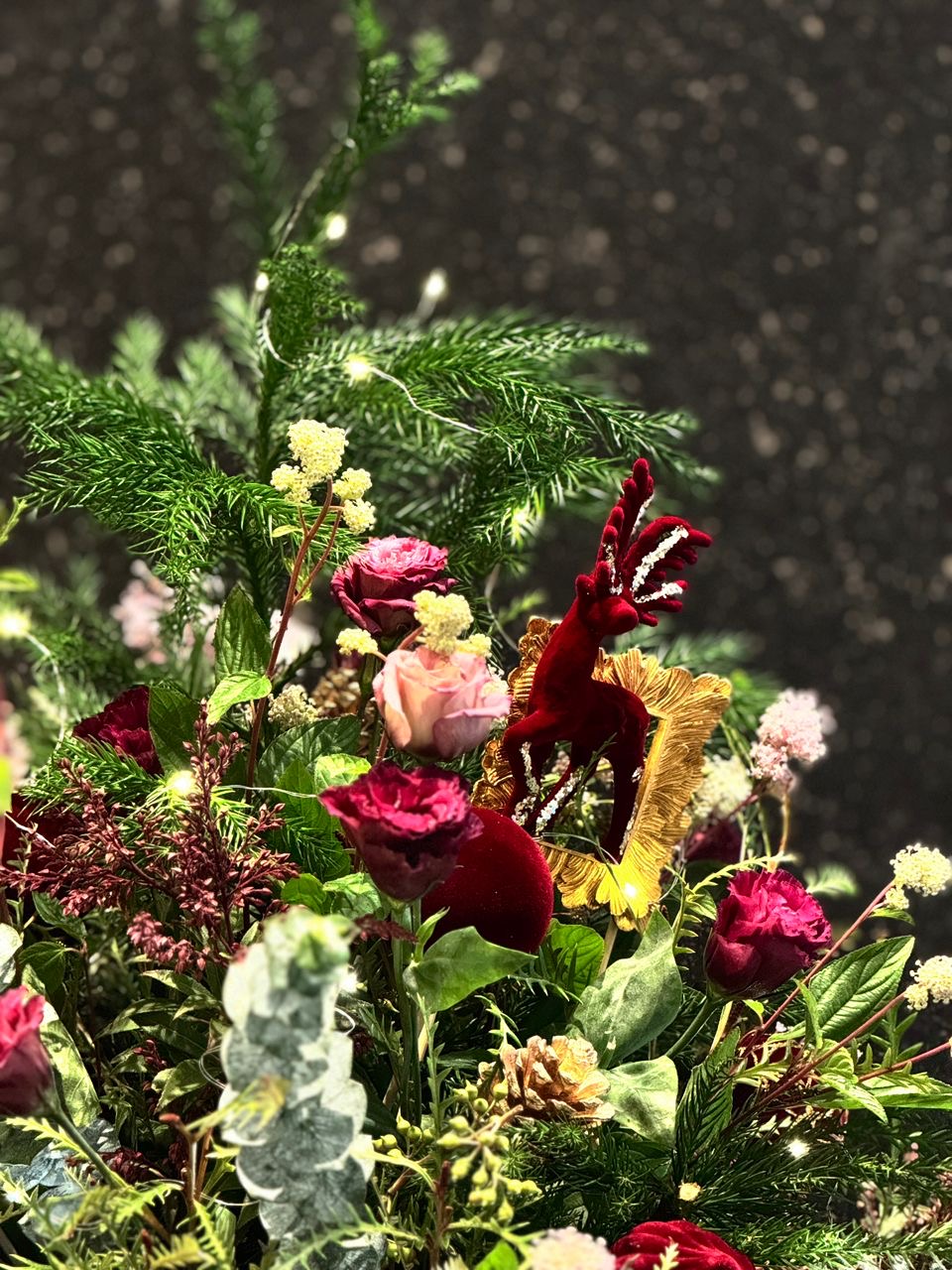 Floral Christmas Tree