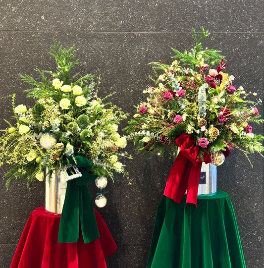 Floral Christmas Tree