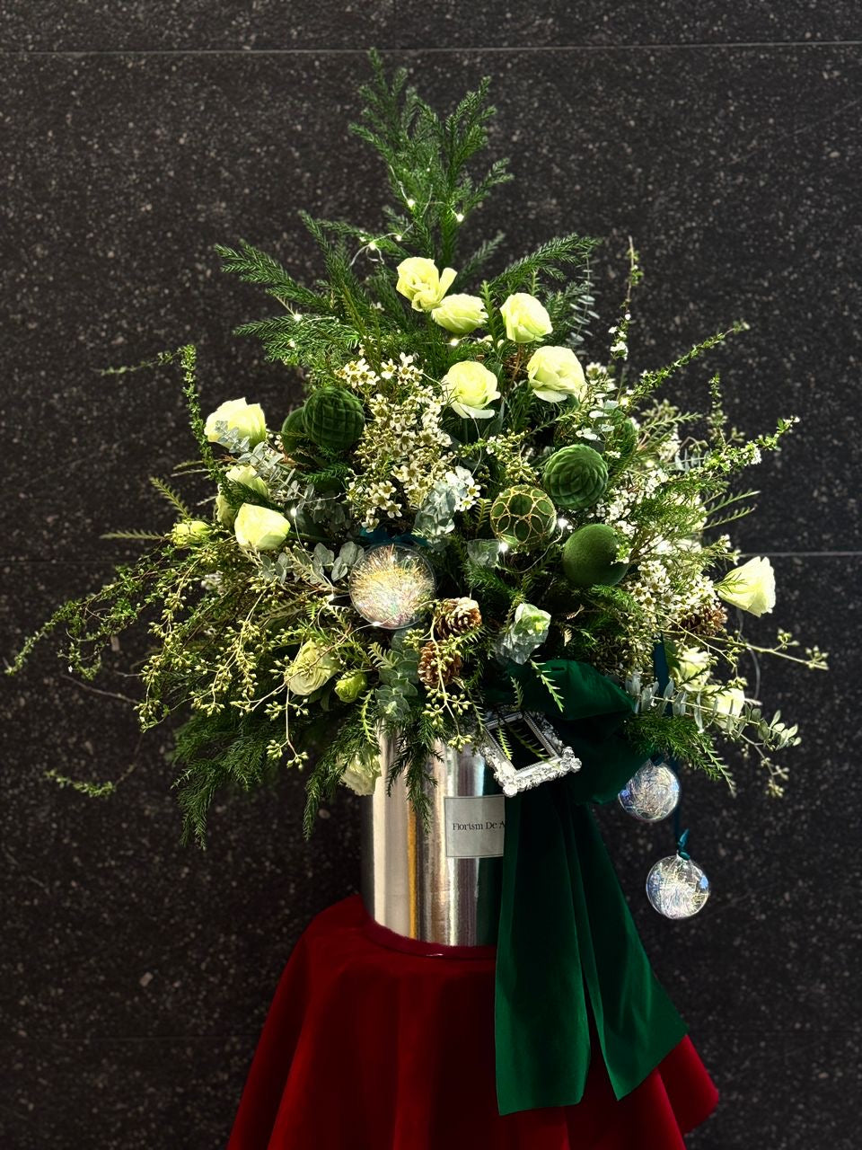 Floral Christmas Tree