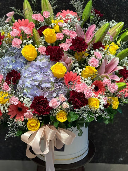 Sunset Garden Elegance | FLOWERS BOX