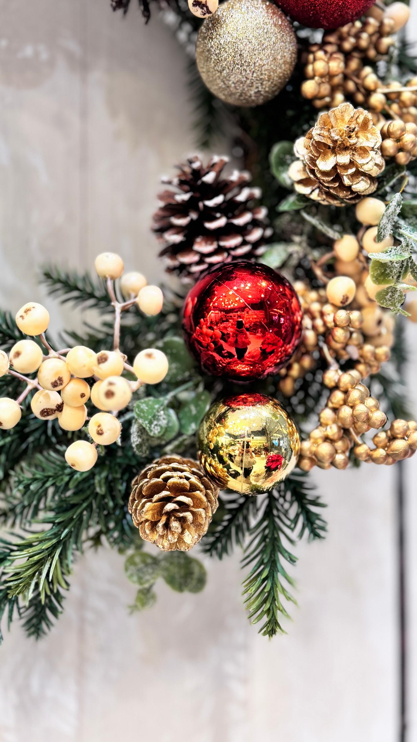 Jolly Christmas Wreath