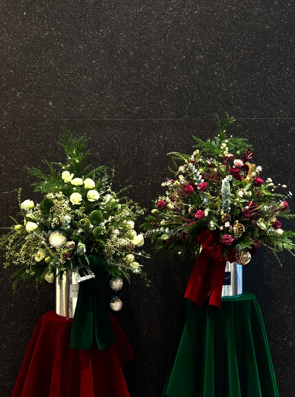 Floral Christmas Tree