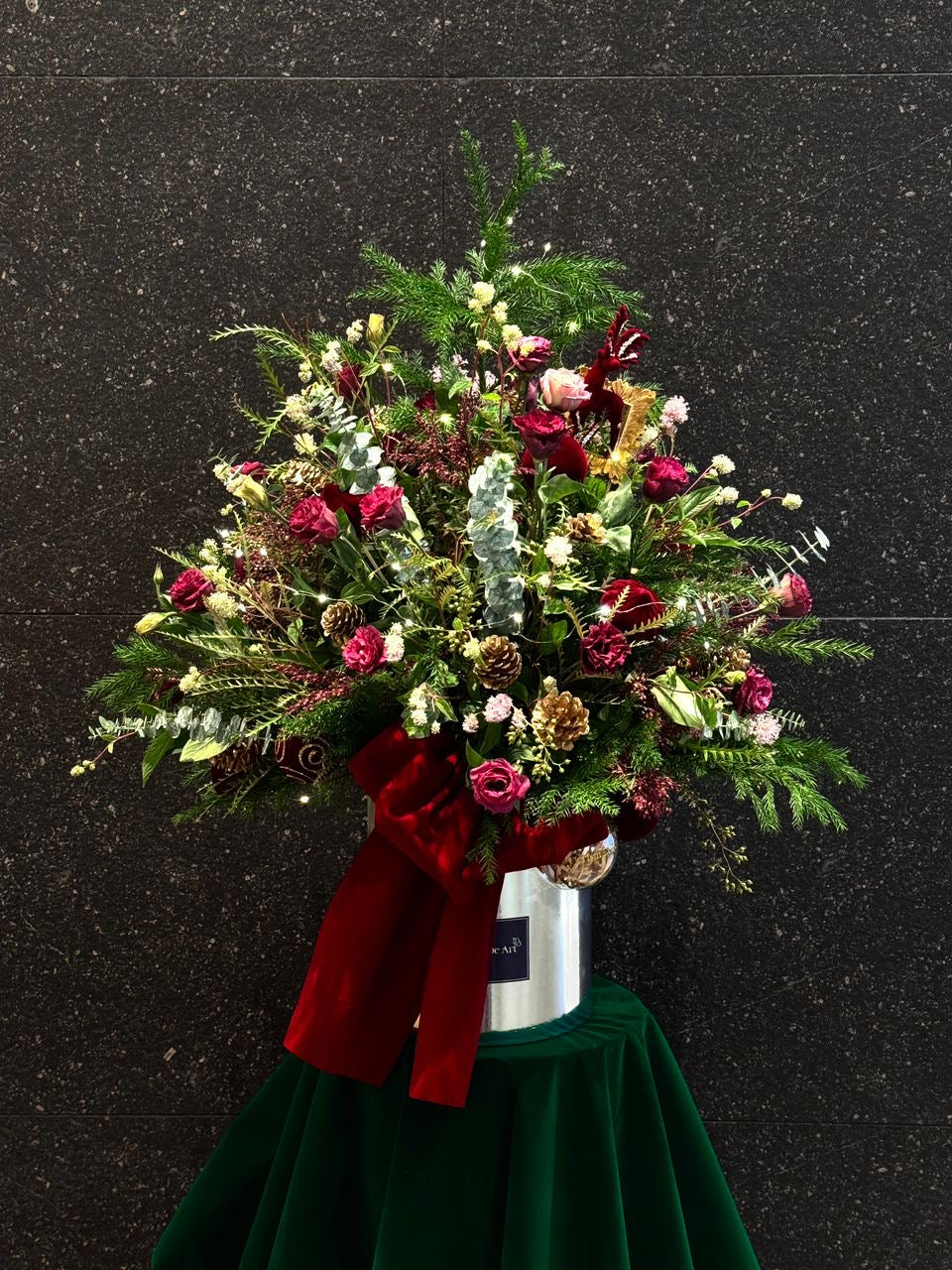 Floral Christmas Tree