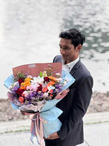 Love Butterfly - Standard Hand Bouquet