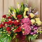 Grandiose Gesture Flower Basket | Flower Basket