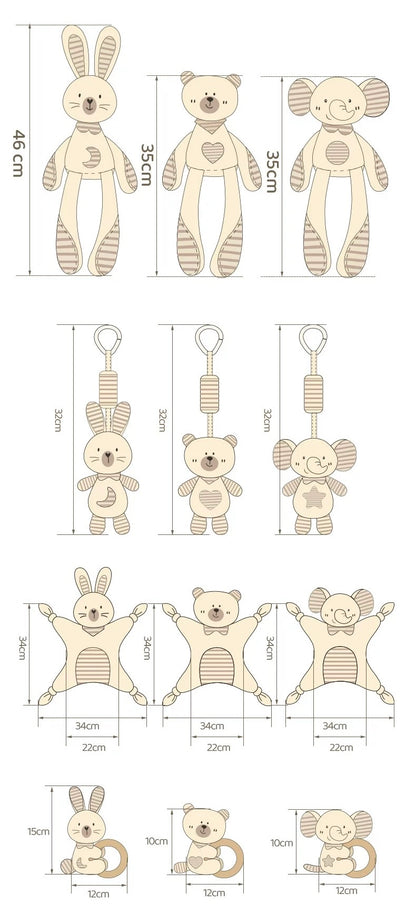 Neutral Baby Comfort Toy Set