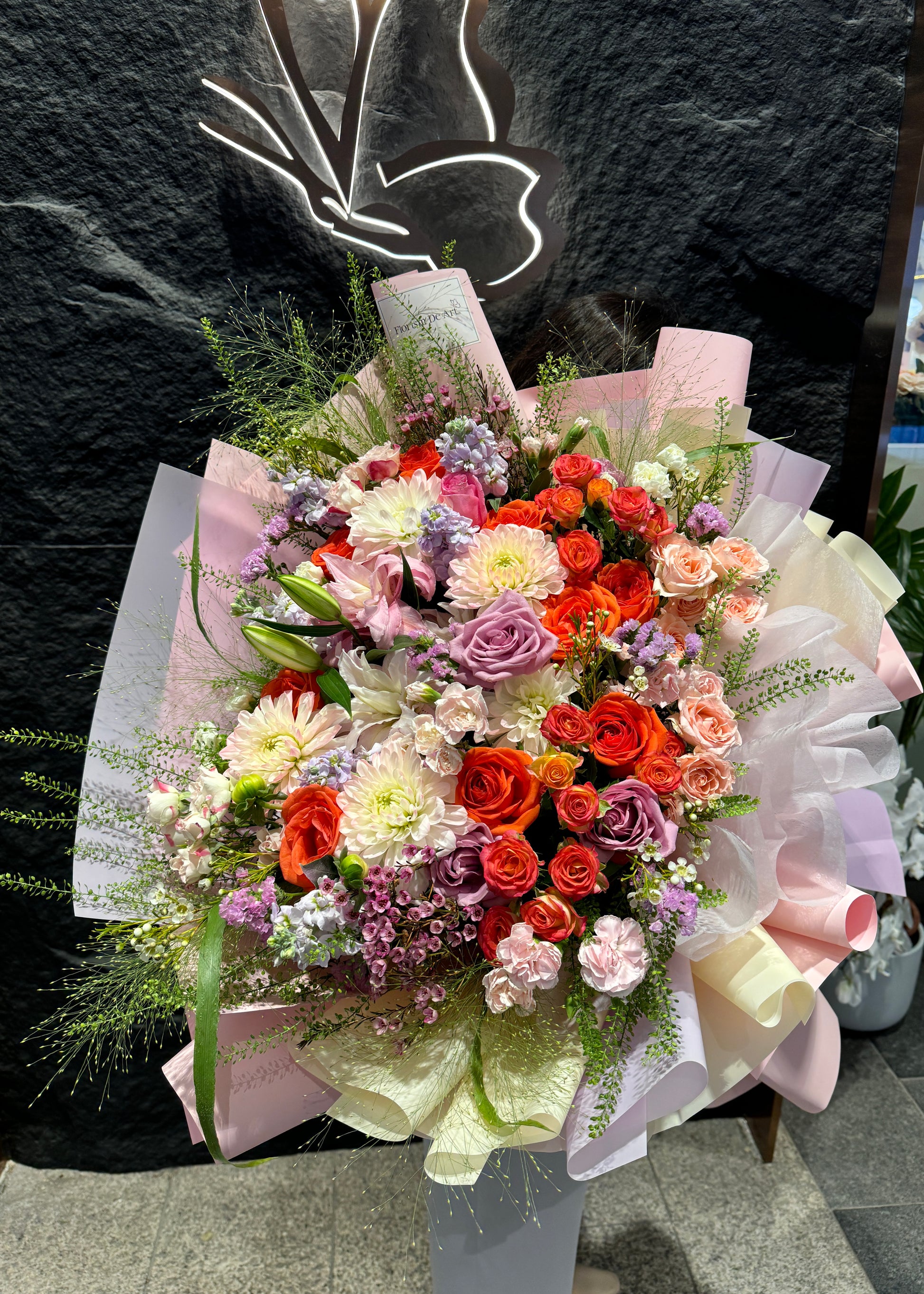 Fleur de Coquette Flower Bouquet – FlorismDeArt Luxury Florist