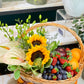 Lucia's Sunny Delight Basket | Fruit Basket