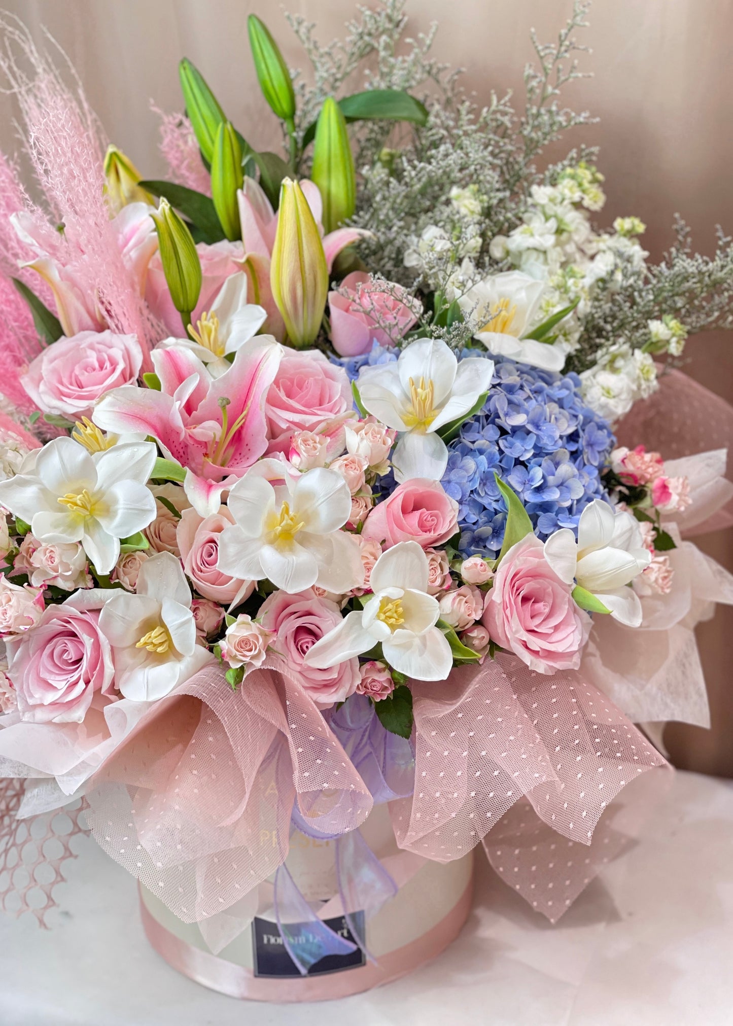 Hanbok Elegance Flower Box | Flower Box