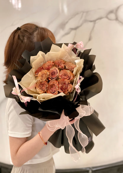 Cocoa Kiss Capuccino Roses | V-Day 2024