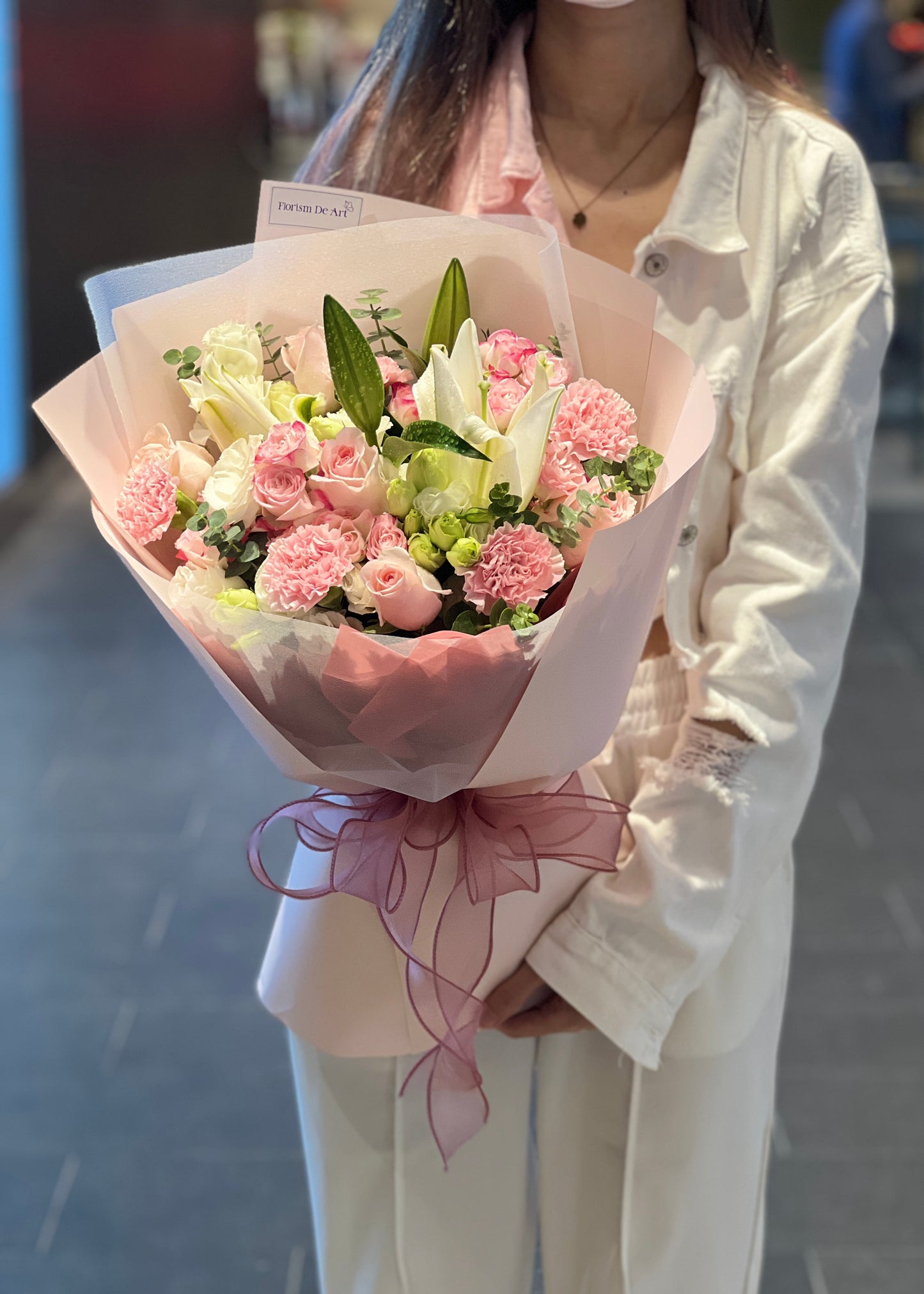 Camilia's Lily Bouquet | Flower Bouquet