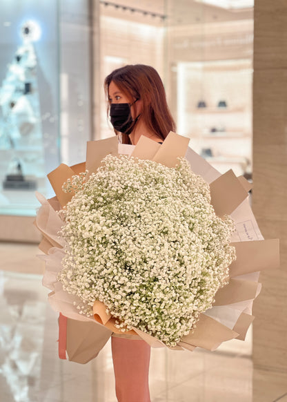 Winter Baby Breaths | Giant Flower Bouquet