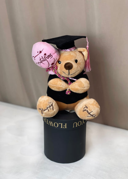 Congratulations Balloon Graduation Bear