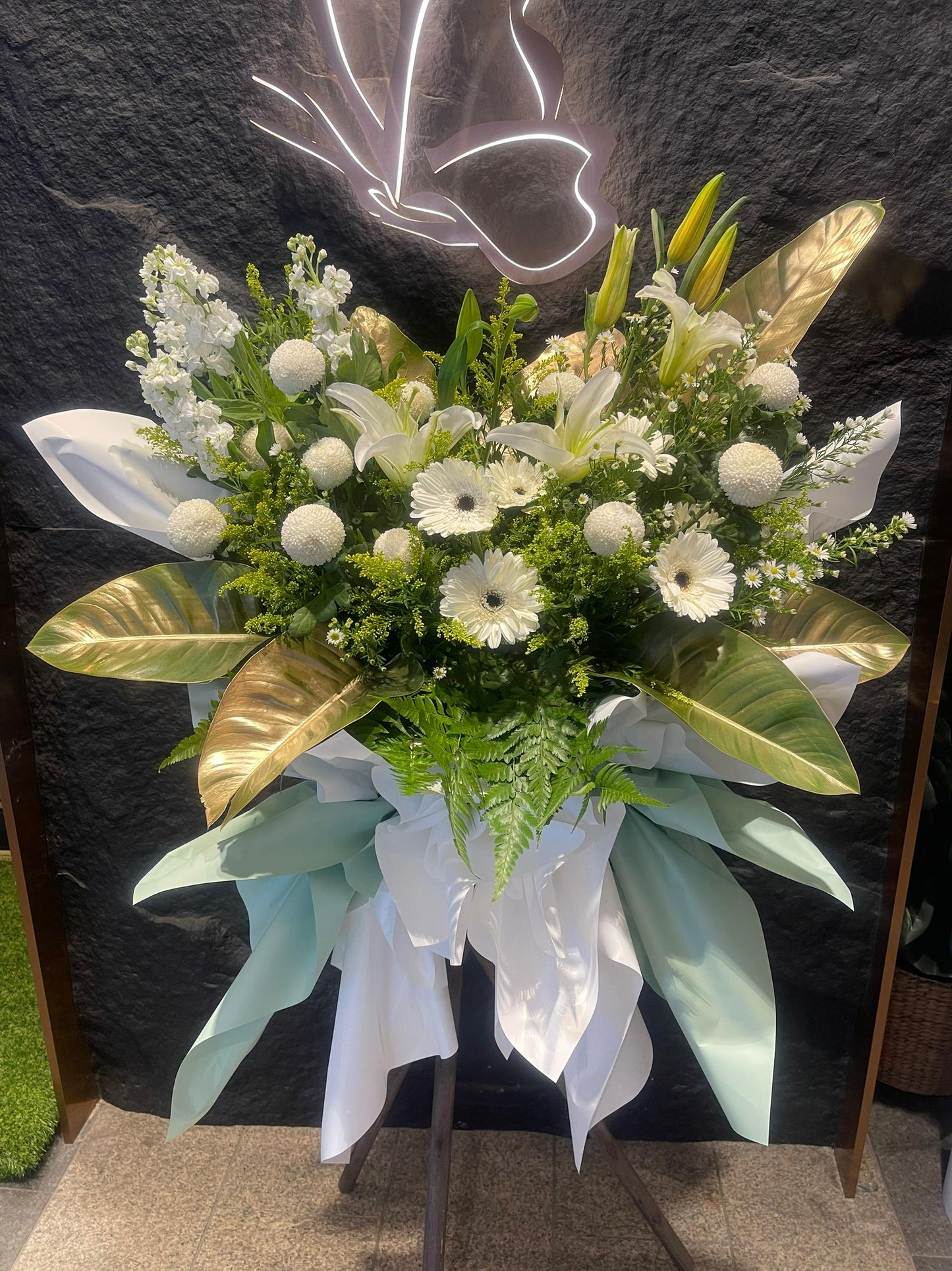Eternal Tribute | Condolence Flower Stand