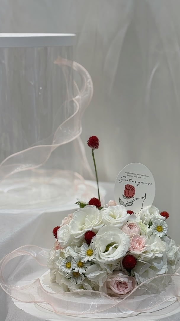 Pure Bloom Floral Cake