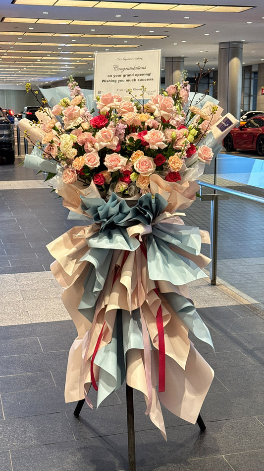 Pastel Elegance | Grand opening stand