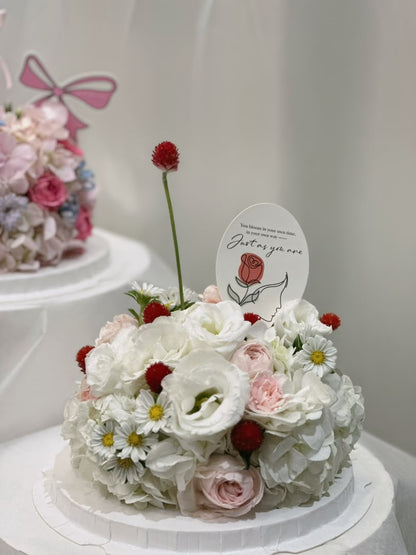 Pure Bloom Floral Cake