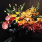 Yellow Anthurium in the Fall | Flower Basket