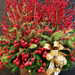 Red Berry On Vase | Center Piece