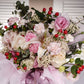 Roses & Eustoma Flower Box | Flower Box