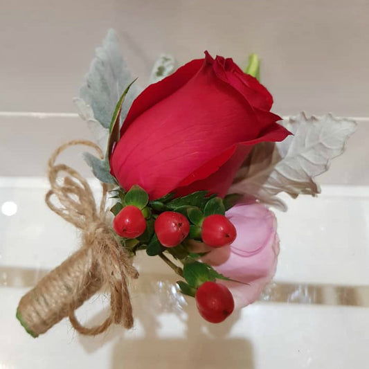 Ruby | Corsage & Boutonniere