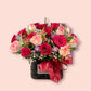 Alice Rose Basket | Flower Basket