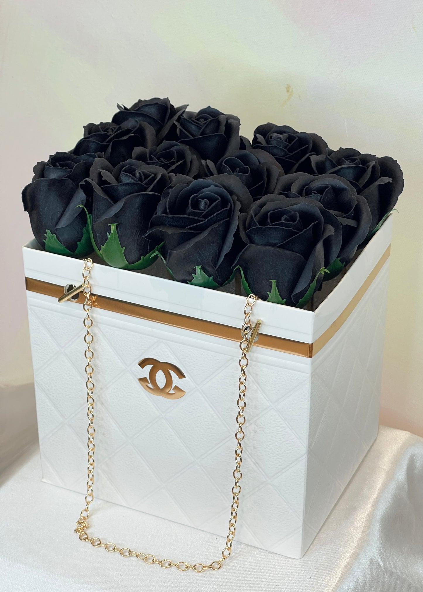 "Channel" Bag of Roses (Soap Roses)