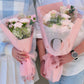 Caring and Selfless Carnations | Hand Bouquet