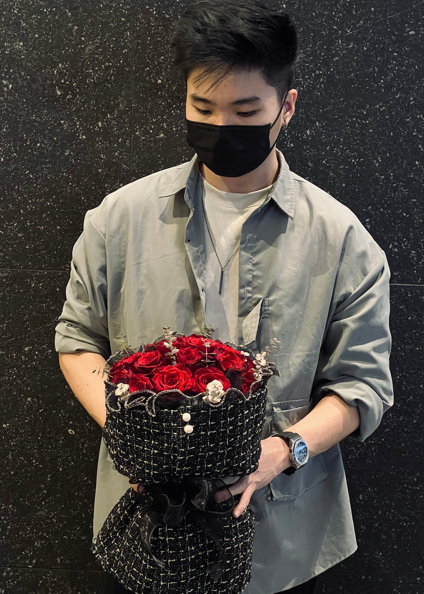 Roses Lá "Channel" | Premium Bouquet