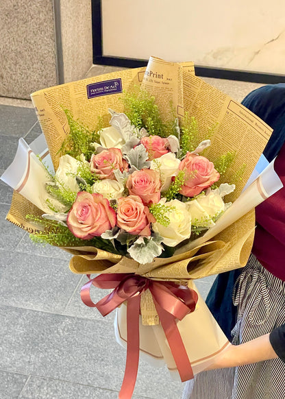 Coral Sky | Flower Bouquet