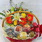 Tangerine Fruit Basket | Fruit Basket