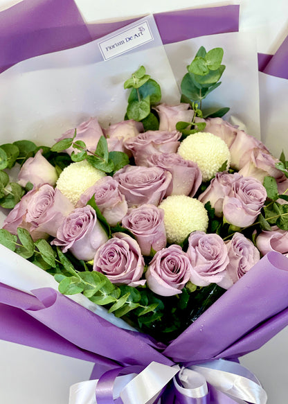 Lavendér Roses | Flower Bouquet