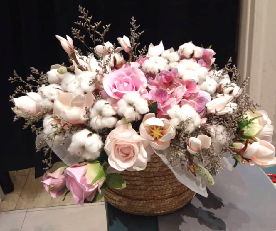 Mixed Flower Basket | Dried Flower Basket