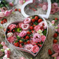 Heartfelt Strawberry Love Box | Flower and Fruit Box