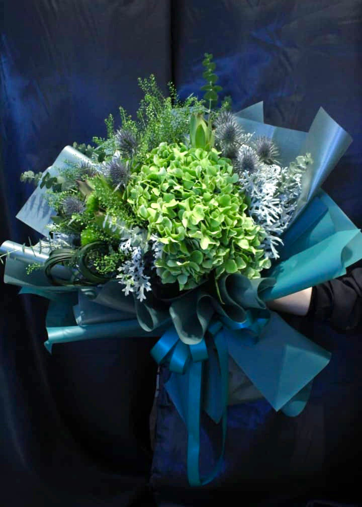 Mystique Green Hydrangea | Flower Bouquet