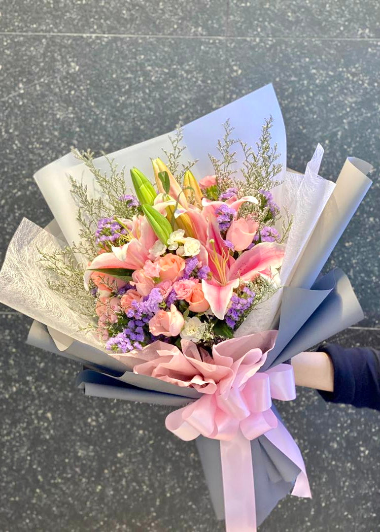 Lily Stargazer | Flower Bouquet