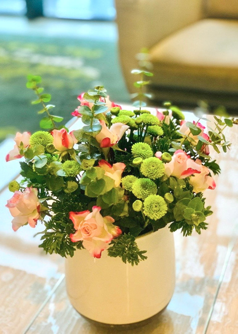 Rosie Garden | Ceramic Vase Arrangement