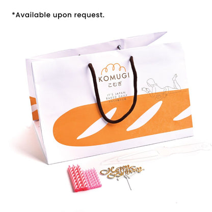 Komugi Rainbow Chiffon (6") | Whole Cakes