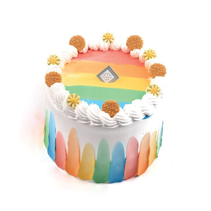 Komugi Rainbow Chiffon (6") | Whole Cakes