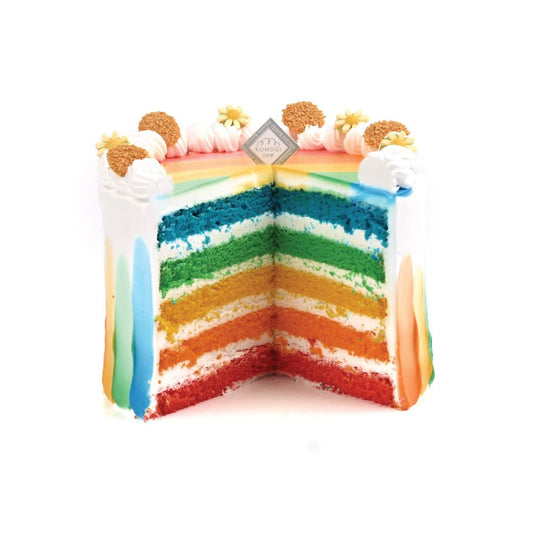 Komugi Rainbow Chiffon (6") | Whole Cakes